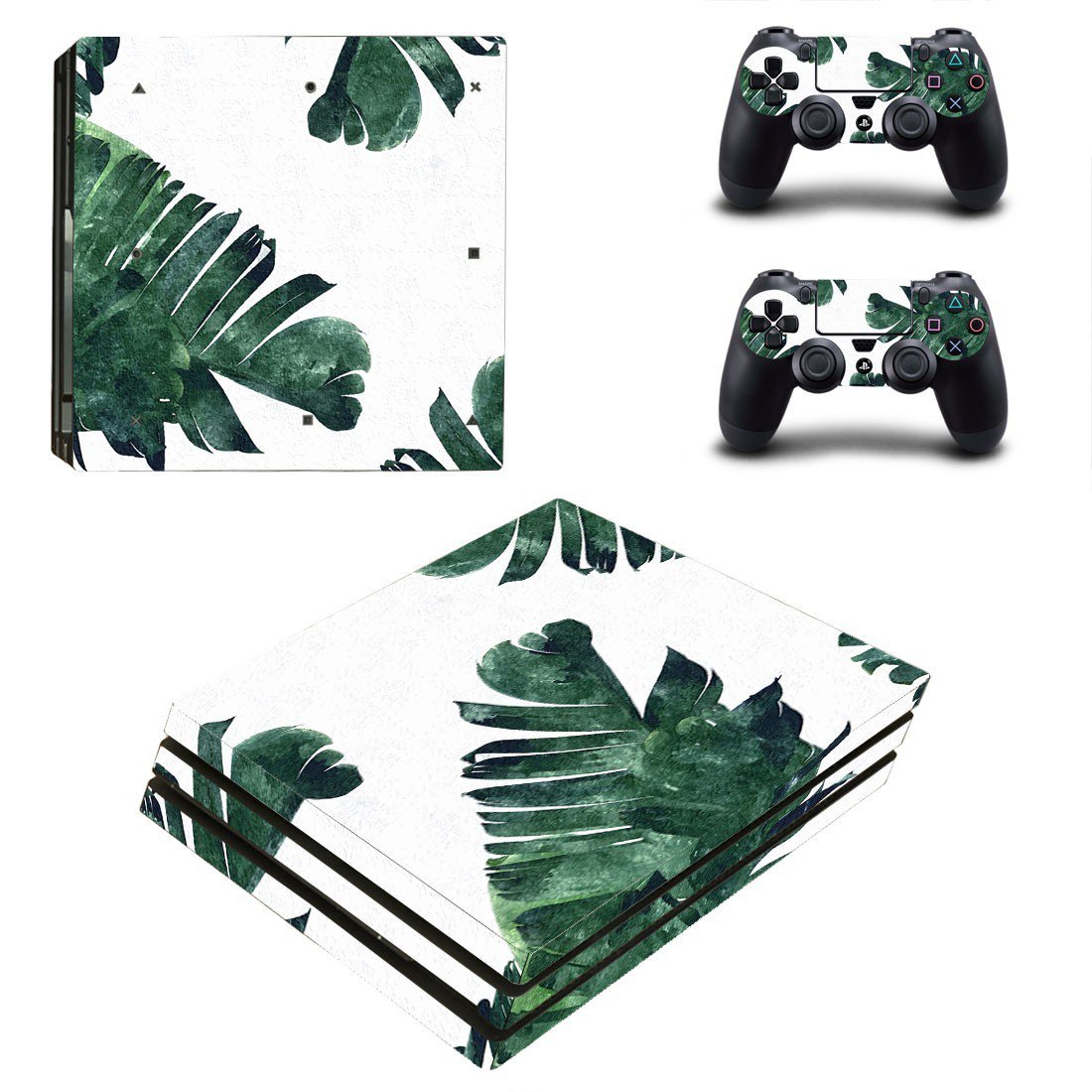 Abstraction decal skin sticker for PS4 Pro console and controllers