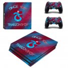 Trabzonspor FC decal skin sticker for PS4 Pro console and controllers