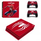 Spider Man decal skin sticker for PS4 Pro console and controllers