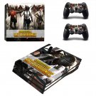 Playerunknown's Battlegrounds decal skin sticker for PS4 Pro console and controllers