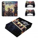 Kingdom Hearts 3 decal skin sticker for PS4 Pro console and controllers