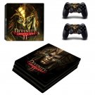 Divinity Original Sin 2 decal skin sticker for PS4 Pro console and controllers