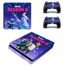 Fortnite decal skin sticker for PS4 Slim console and controllers