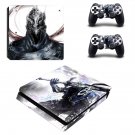 Dark Souls decal skin sticker for PS4 Slim console and controllers