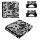 Camouflage decal skin sticker for PS4 Slim console and controllers