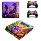 Spyro decal skin sticker for PS4 Slim console and controllers