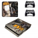 Playerunknown's Battlegrounds decal skin sticker for PS4 Slim console and controllers