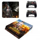Playerunknown's Battlegrounds decal skin sticker for PS4 Slim console and controllers