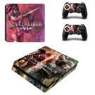 Soulcalibur 6 decal skin sticker for PS4 Slim console and controllers
