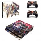 Soulcalibur 6 decal skin sticker for PS4 Slim console and controllers