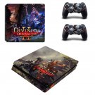Divinity original sin 2 decal skin sticker for PS4 Slim console and controllers