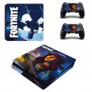 Fortnite decal skin sticker for PS4 Slim console and controllers