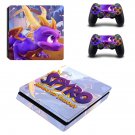 Spyro decal skin sticker for PS4 Slim console and controllers