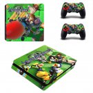 Kingdom Hearts decal skin sticker for PS4 Slim console and controllers