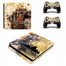 Soulcalibur 6 decal skin sticker for PS4 Slim console and controllers