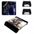 Soulcalibur 6 decal skin sticker for PS4 Slim console and controllers