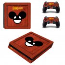 Playerunknown's Battlegrounds decal skin sticker for PS4 Slim console and controllers