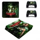 Divinity Original Sin 2 decal skin sticker for PS4 Slim console and controllers