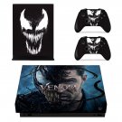 Venom decal skin sticker for Xbox One X console and controllers
