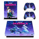 Fortnite decal skin sticker for Xbox One X console and controllers