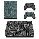 PCB Board decal skin sticker for Xbox One X console and controllers