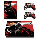 Red Dead Redemption 2 decal skin sticker for Xbox One X console and controllers