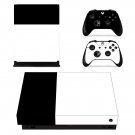 Black & White decal skin sticker for Xbox One X console and controllers