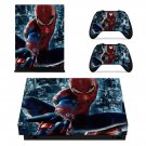 Spider Man decal skin sticker for Xbox One X console and controllers
