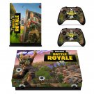 Fortnite battle royale decal skin sticker for Xbox One X console and controllers