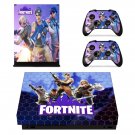 Fortnite decal skin sticker for Xbox One X console and controllers