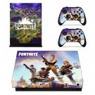 Fortnite decal skin sticker for Xbox One X console and controllers