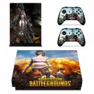 Playerunknown's Battlegrounds decal skin sticker for Xbox One X console and controllers