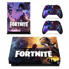 Fortnite decal skin sticker for Xbox One X console and controllers