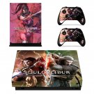 Soulcalibur 6 decal skin sticker for Xbox One X console and controllers