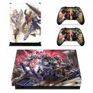 Soulcalibur 6 decal skin sticker for Xbox One X console and controllers
