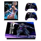 Soulcalibur 6 decal skin sticker for Xbox One X console and controllers