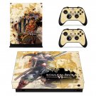 Soulcalibur 6 decal skin sticker for Xbox One X console and controllers