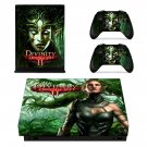 Divinity Original Sin 2 decal skin sticker for Xbox One X console and controllers