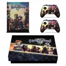 Kingdom Hearts 3 decal skin sticker for Xbox One X console and controllers
