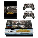 Playerunknown's Battlegrounds decal skin sticker for Xbox One X console and controllers