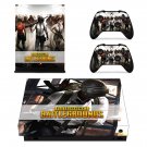 Playerunknown's Battlegrounds decal skin sticker for Xbox One X console and controllers