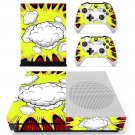 blank comic book  decal skin sticker for Xbox One S console and controllers