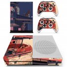 Cartoon decal skin sticker for Xbox One S console and controllers