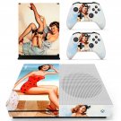 Marilyn Monroe decal skin sticker for Xbox One S console and controllers