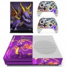 Spyro decal skin sticker for Xbox One S console and controllers