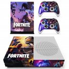 Fortnite decal skin sticker for Xbox One S console and controllers