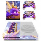 Spyro decal skin sticker for Xbox One S console and controllers