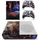 Divinity original sin 2 decal skin sticker for Xbox One S console and controllers