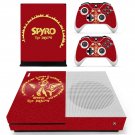 Spyro The Dragon decal skin sticker for Xbox One S console and controllers