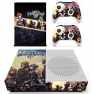 Kingdom Hearts 3 decal skin sticker for Xbox One S console and controllers